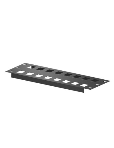 Panel vacío 16 puertos 10" 1,5 U