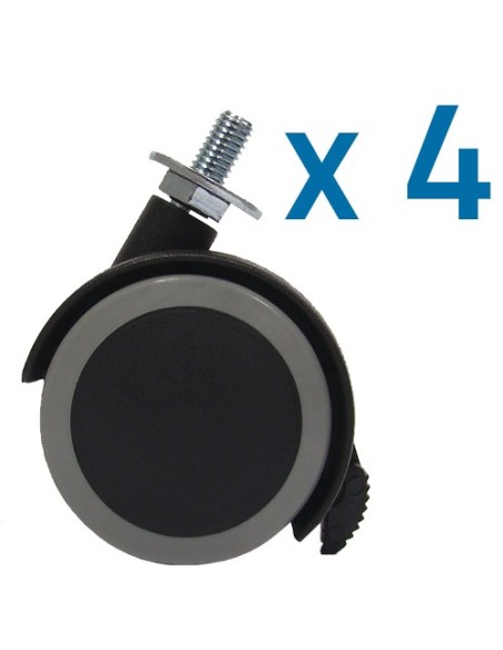 Set de 4 ruedas