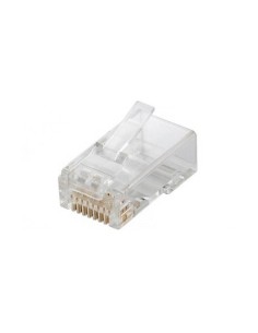 Conector RJ45 Cat. 6A UTP macho EZ pasante