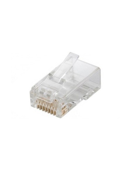 Conector RJ45 Cat. 6A UTP macho EZ pasante