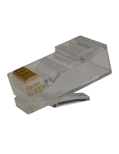 Conector Cat. 6 macho UTP RJ45 para cable flexible