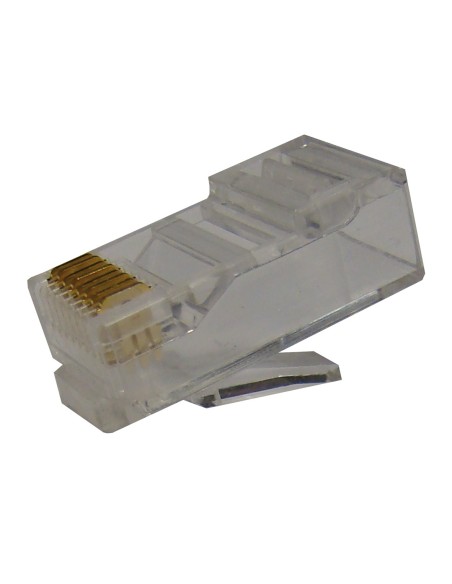 Conector Cat. 6 macho UTP RJ45 para cable flexible