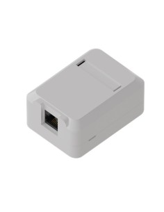 Roseta Cat. 6 UTP RJ45 con persiana