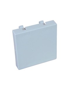 Módulo ciego doble 45x45 mm.