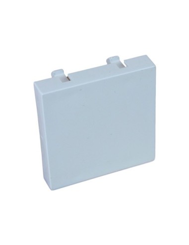 Módulo ciego doble 45x45 mm.